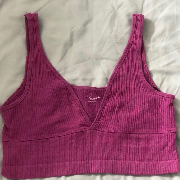 Urban Outfitters Drew Seamless Surplice Bra Top - Picture 4 of 4